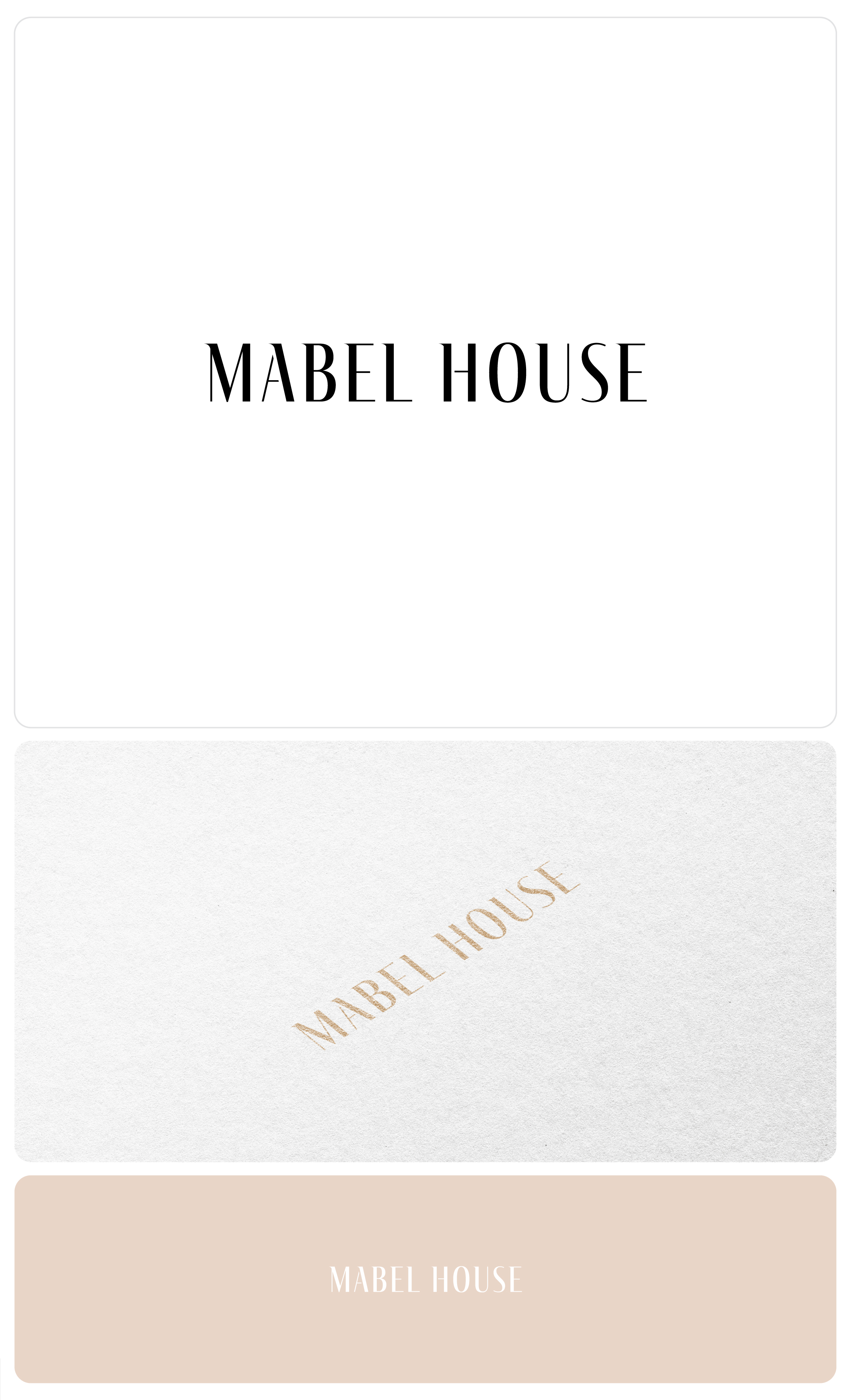 Logo Design by ambiii for Mabel House | Design #28452974