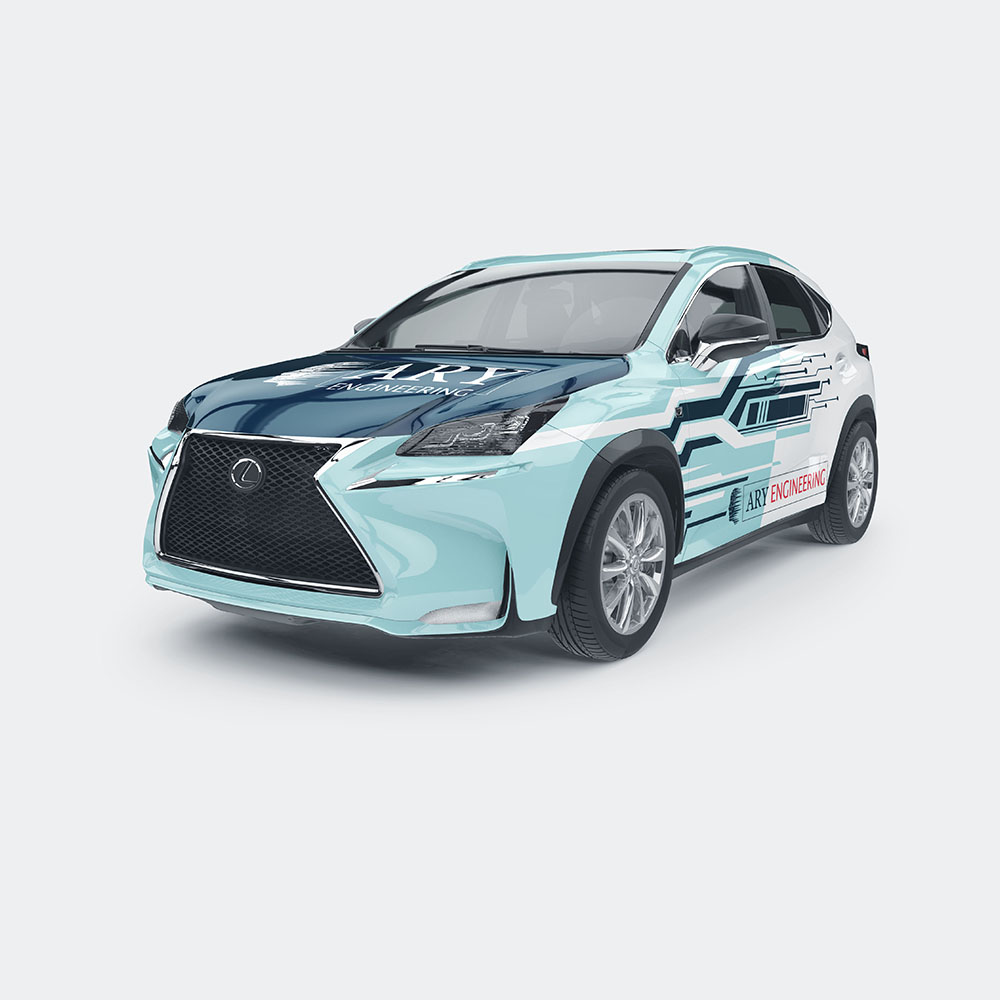 Car Wrap Design by ADAM DESIGN for ARY Engineering | Design #28463725