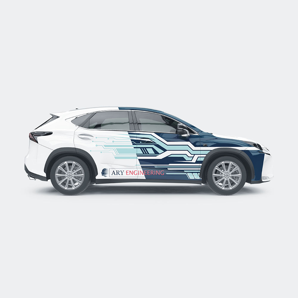 Car Wrap Design by ADAM DESIGN for ARY Engineering | Design #28463727