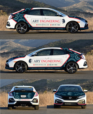 Car Wrap Design by ArtyFive DesignStudio for ARY Engineering | Design #28485420