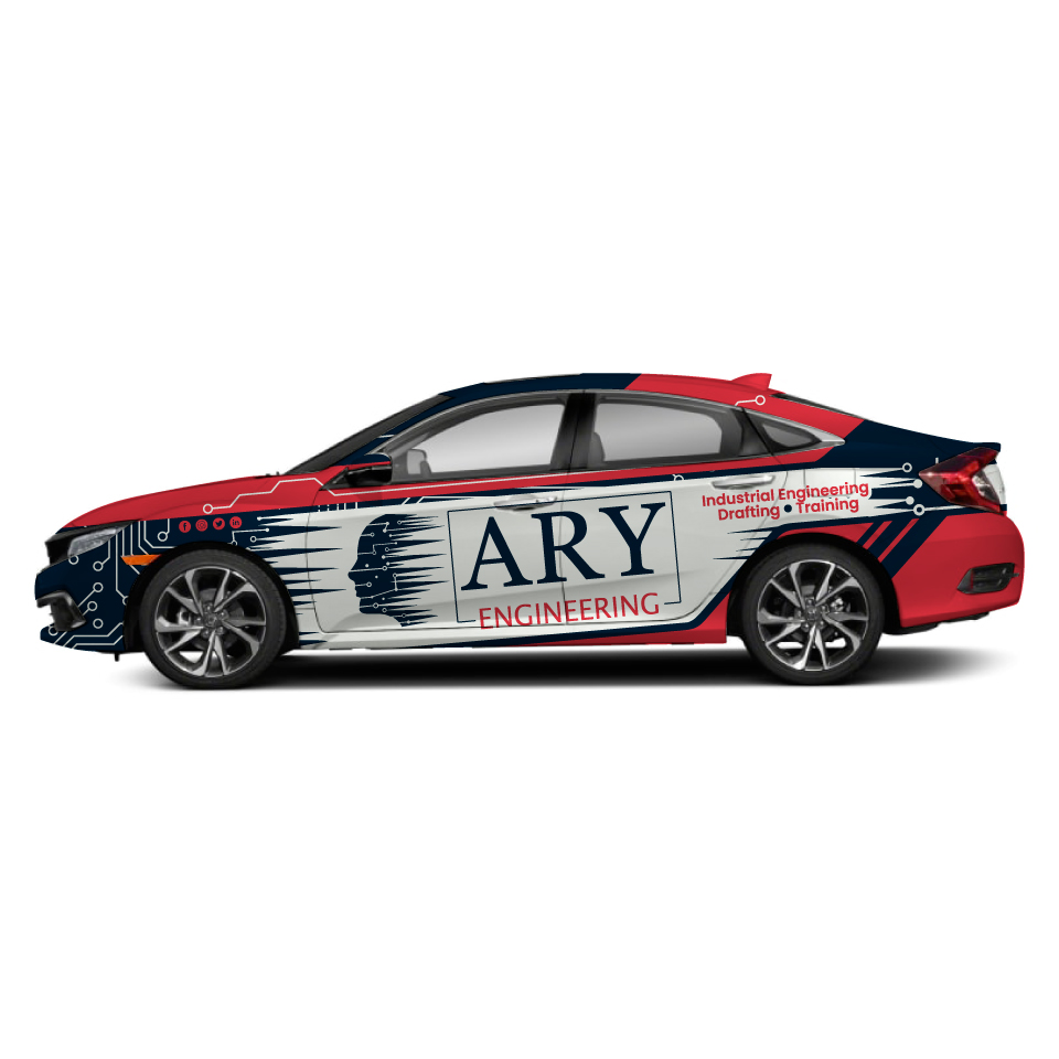 Car Wrap Design by Yoga Tri for ARY Engineering | Design #28467920