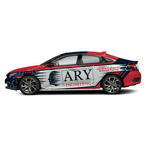 Car Wrap Design by Yoga Tri