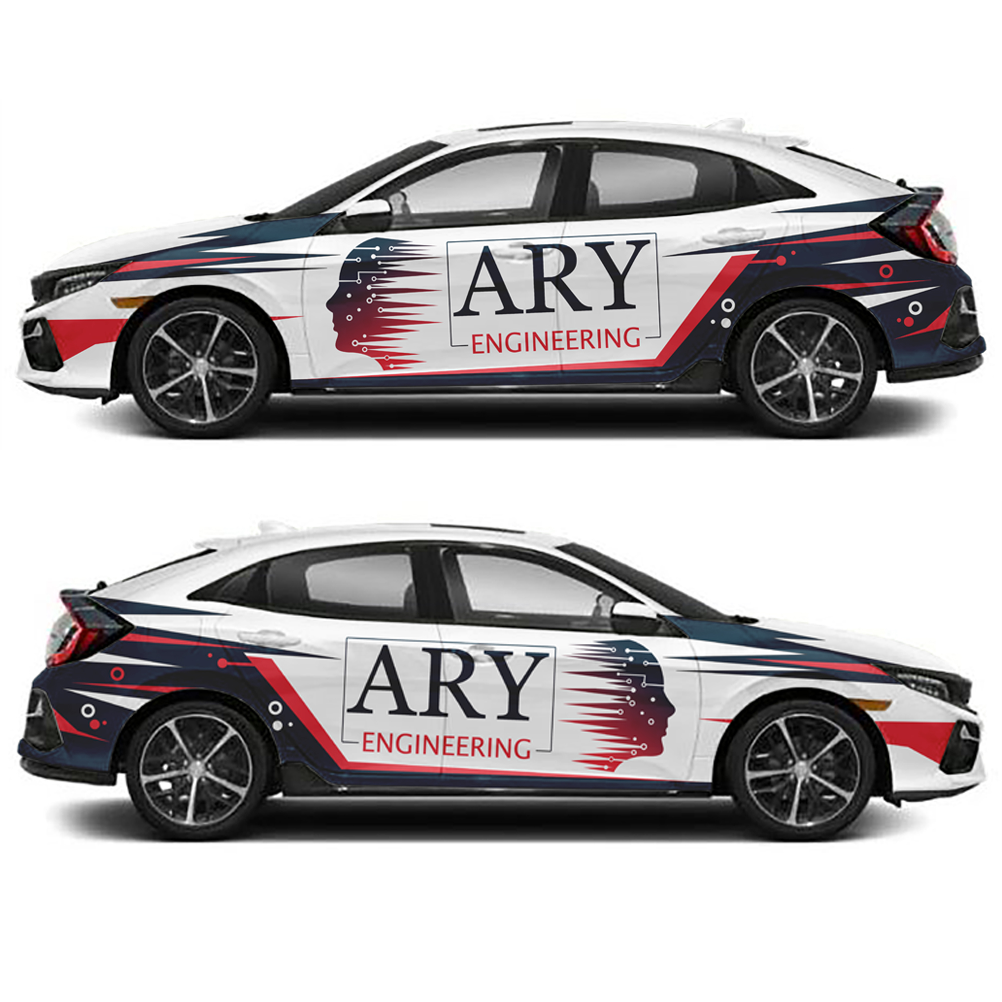 Car Wrap Design by MAKE ME THE WINNER for ARY Engineering | Design #28477629