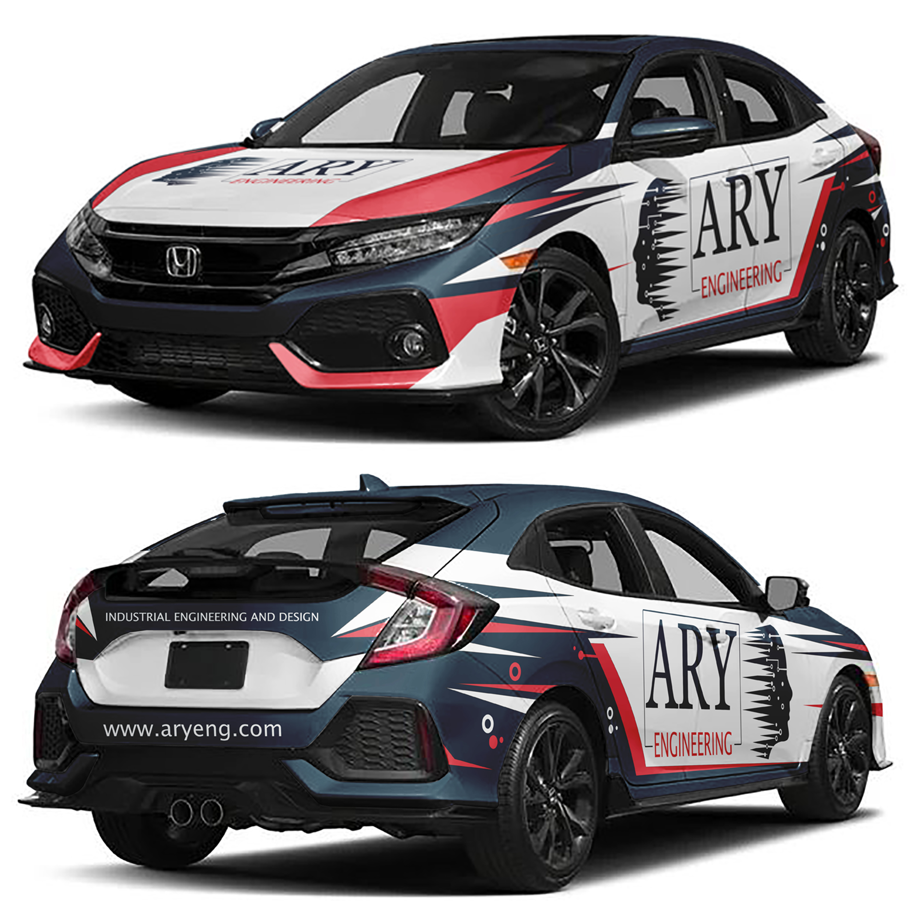 Car Wrap Design by MAKE ME THE WINNER for ARY Engineering | Design #28521814