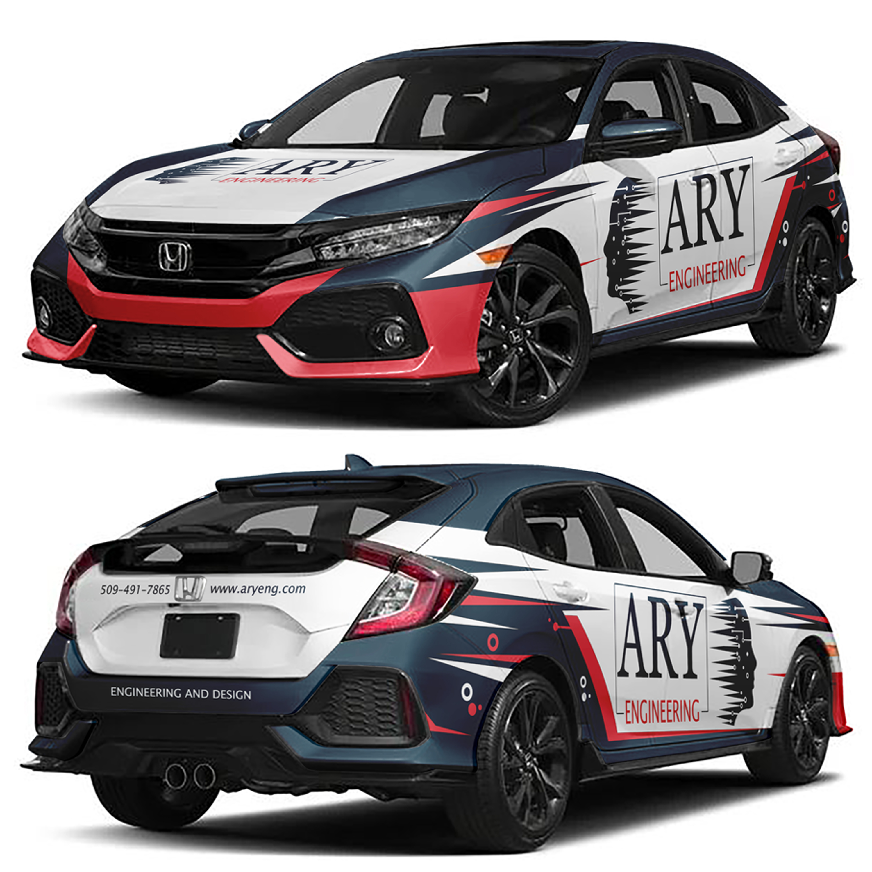 Design de Covering de Véhicule par MAKE ME THE WINNER pour ARY Engineering | Design #28523117