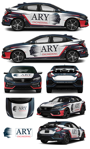 Car Wrap Design by MAKE ME THE WINNER for ARY Engineering | Design: #28532413