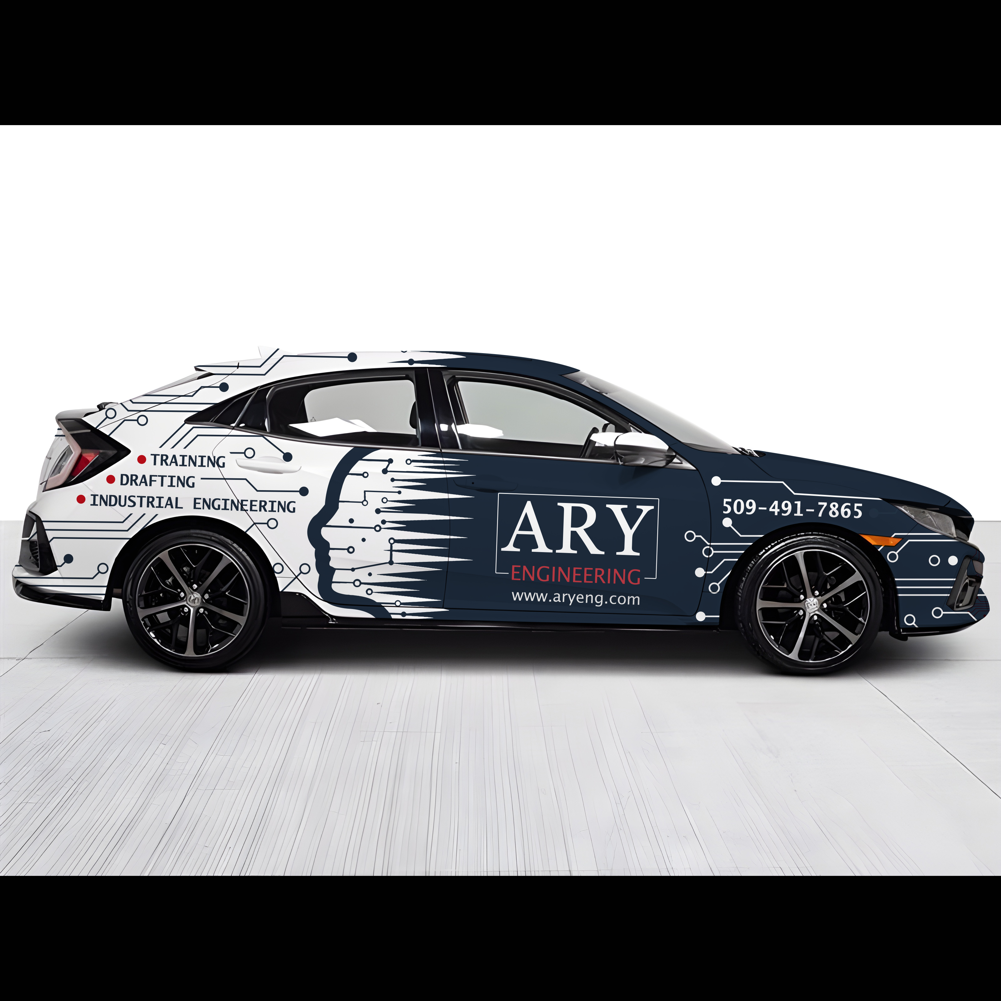 Car Wrap Design by haru_ichiban for ARY Engineering | Design #28472838
