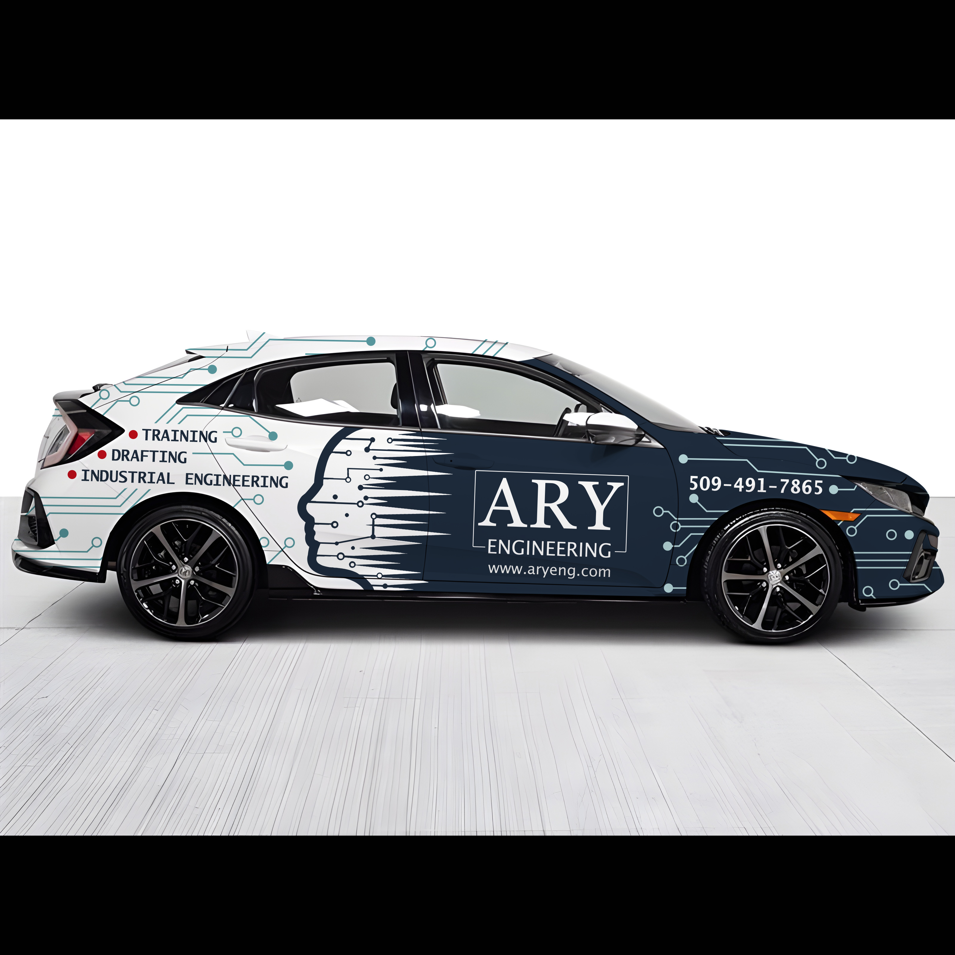 Car Wrap Design by haru_ichiban for ARY Engineering | Design #28473084