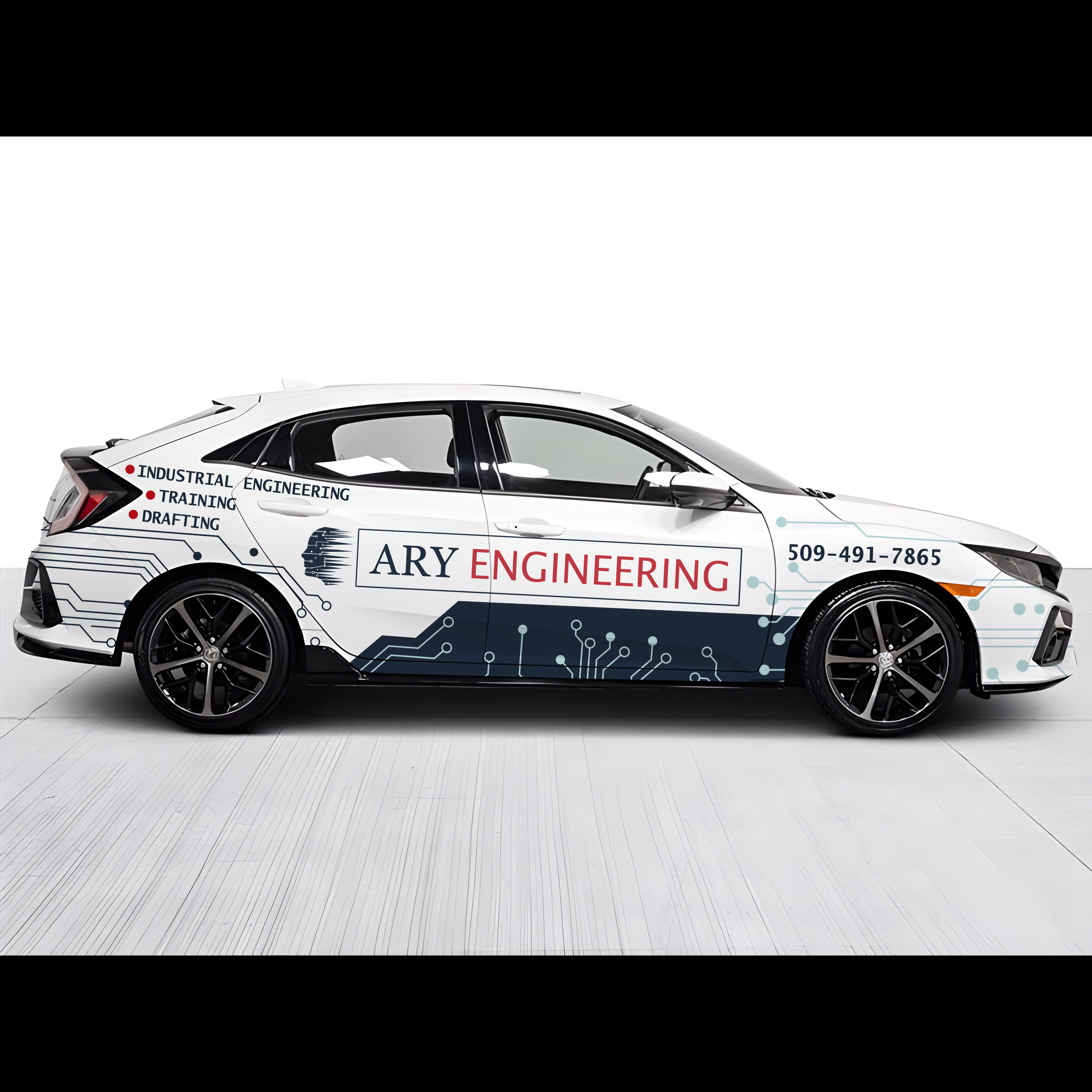 Car Wrap Design by haru_ichiban for ARY Engineering | Design #28496554