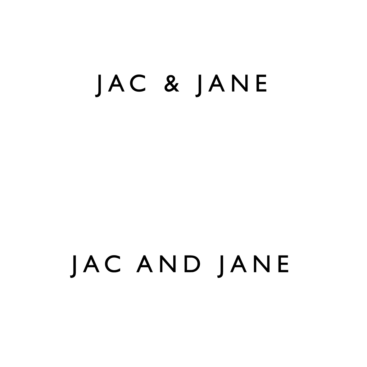 Logo Design by Kimh for Jac and Jane | Design #28485711