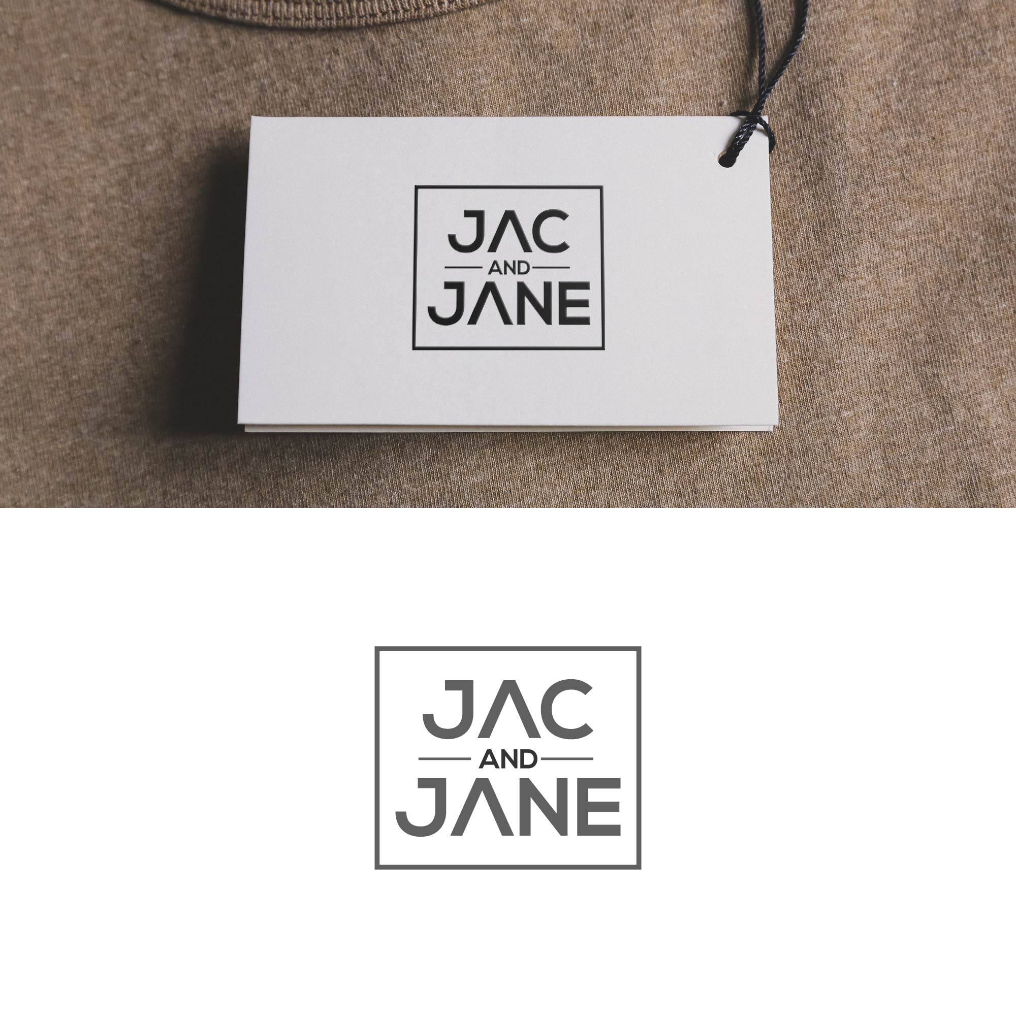 Logo Design by kaushal 05 for Jac and Jane | Design #28456996