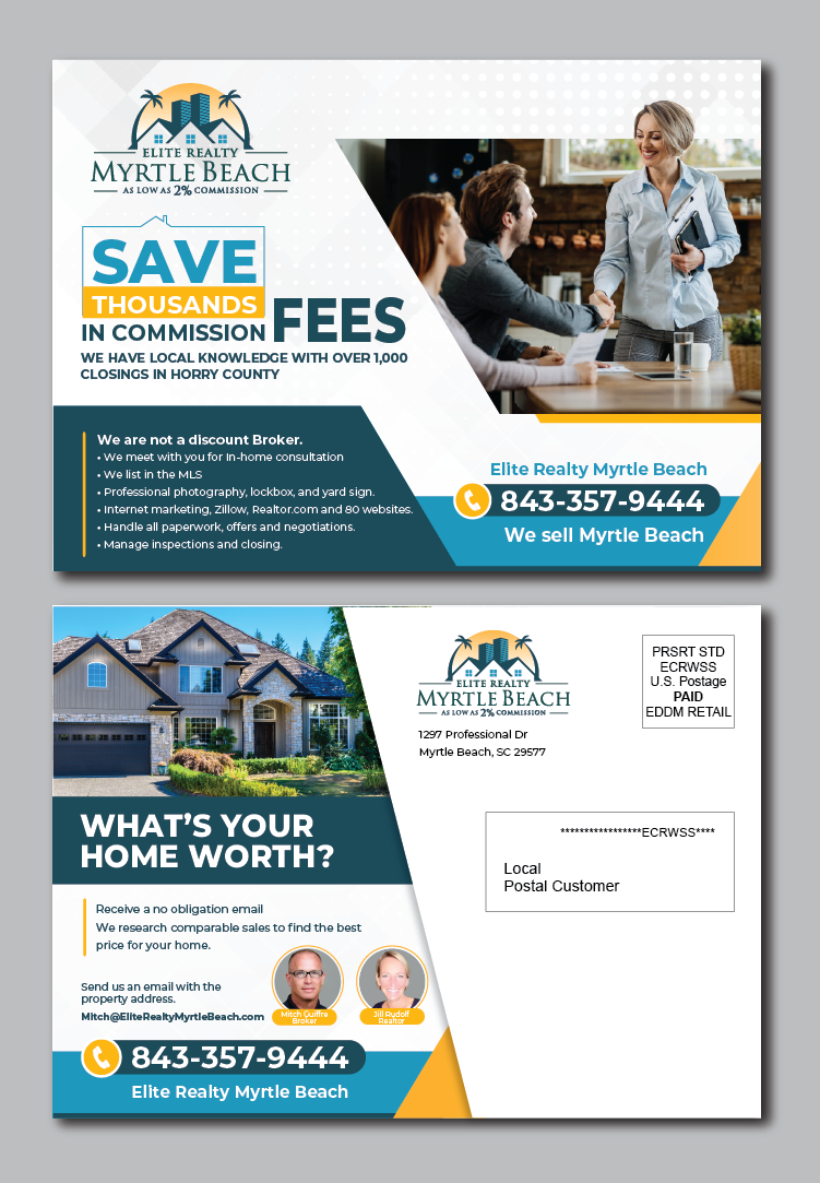 Postcard Design by alex989 for this project | Design #28454267