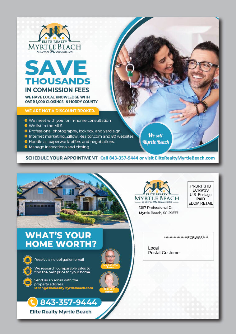 Postcard Design by alex989 for this project | Design #28457893