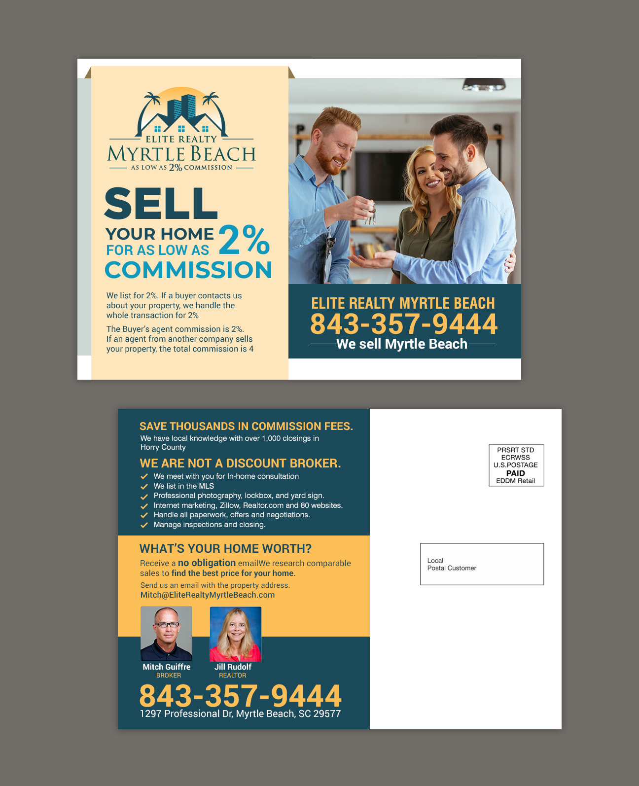 Postcard Design by chandrayaan.creative for this project | Design #28458800