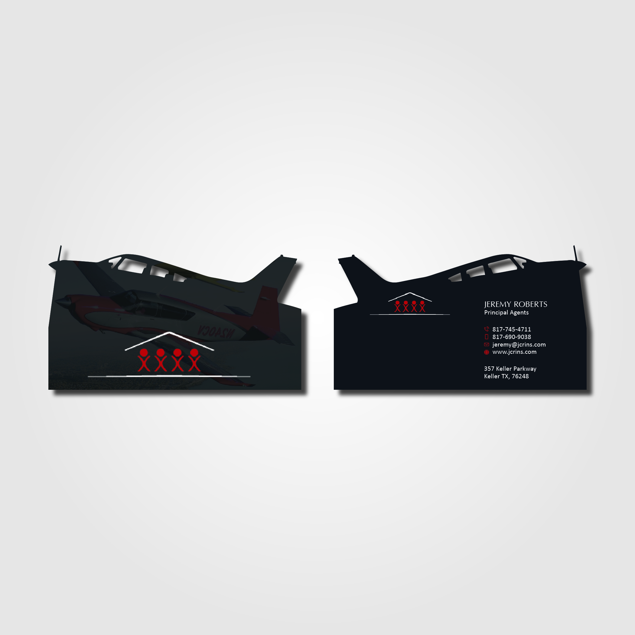 Business Card Design by Verified artistry (Design garden) for JC Roberts Insurance | Design #28492001