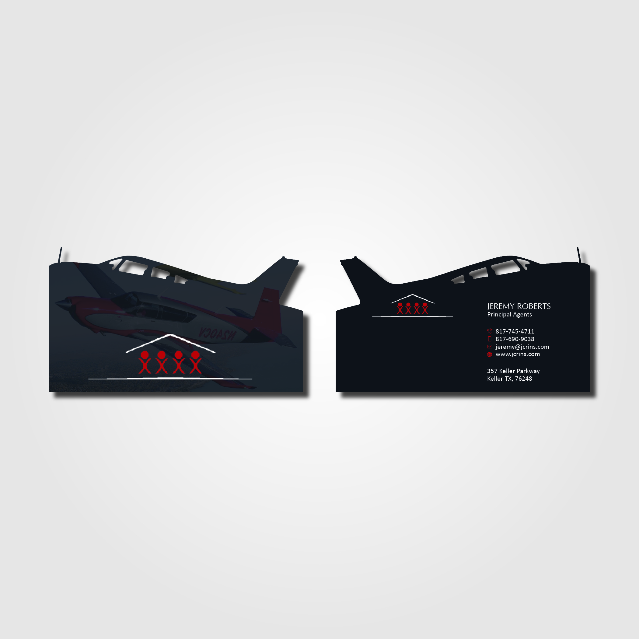 Design de Carte de Visite par Verified artistry (Design garden) pour JC Roberts Insurance | Design #28492003