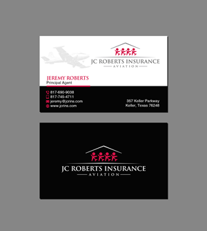Business Card Design by Creations Box 2015 for JC Roberts Insurance | Design: #28466525