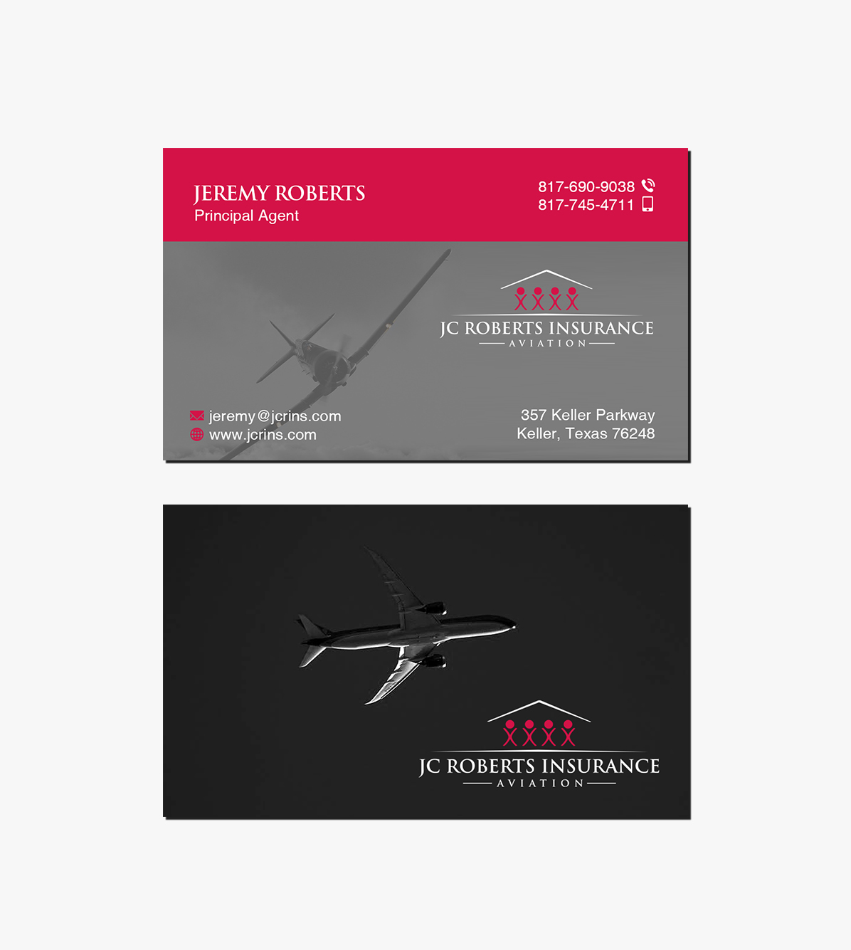 Business Card Design by Creations Box 2015 for JC Roberts Insurance | Design #28466526