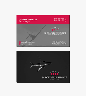 Business Card Design by Creations Box 2015 for JC Roberts Insurance | Design: #28466526