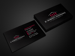 Business Card Design by Creations Box 2015 for JC Roberts Insurance | Design: #28466528