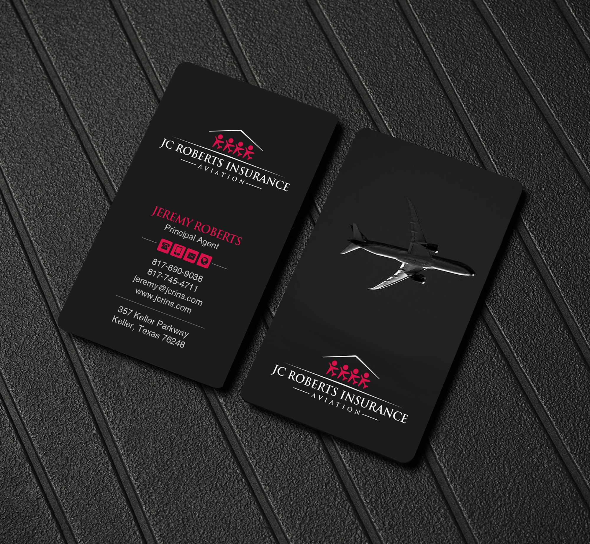 Business Card Design by Creations Box 2015 for JC Roberts Insurance | Design #28471353