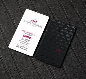 Business Card Design by Creations Box 2015 for JC Roberts Insurance | Design: #28471354