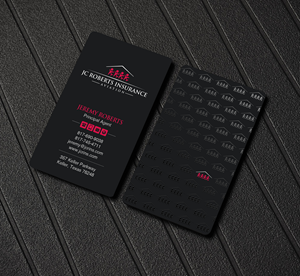 Business Card Design by Creations Box 2015 for JC Roberts Insurance | Design: #28471355