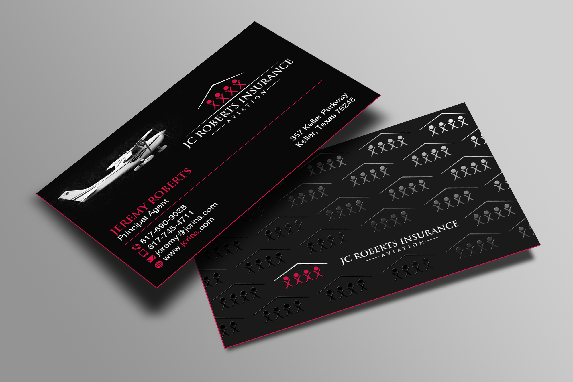 Business Card Design by Creations Box 2015 for JC Roberts Insurance | Design #28471367