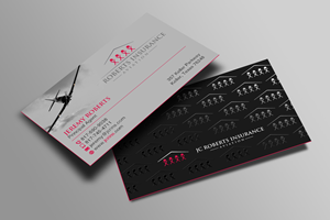 Visitenkarten-Design von Creations Box 2015 für JC Roberts Insurance | Design: #28471368