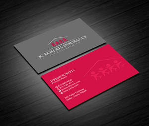 Visitenkarten-Design von Creations Box 2015 für JC Roberts Insurance | Design: #28471369