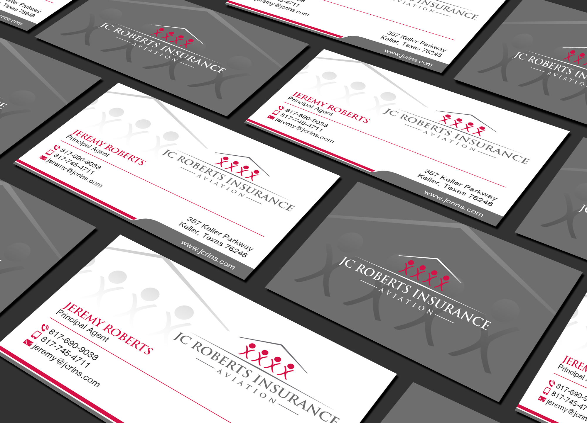 Business Card Design by Creations Box 2015 for JC Roberts Insurance | Design #28471371