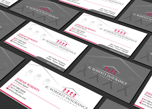 Visitenkarten-Design von Creations Box 2015 für JC Roberts Insurance | Design: #28471371