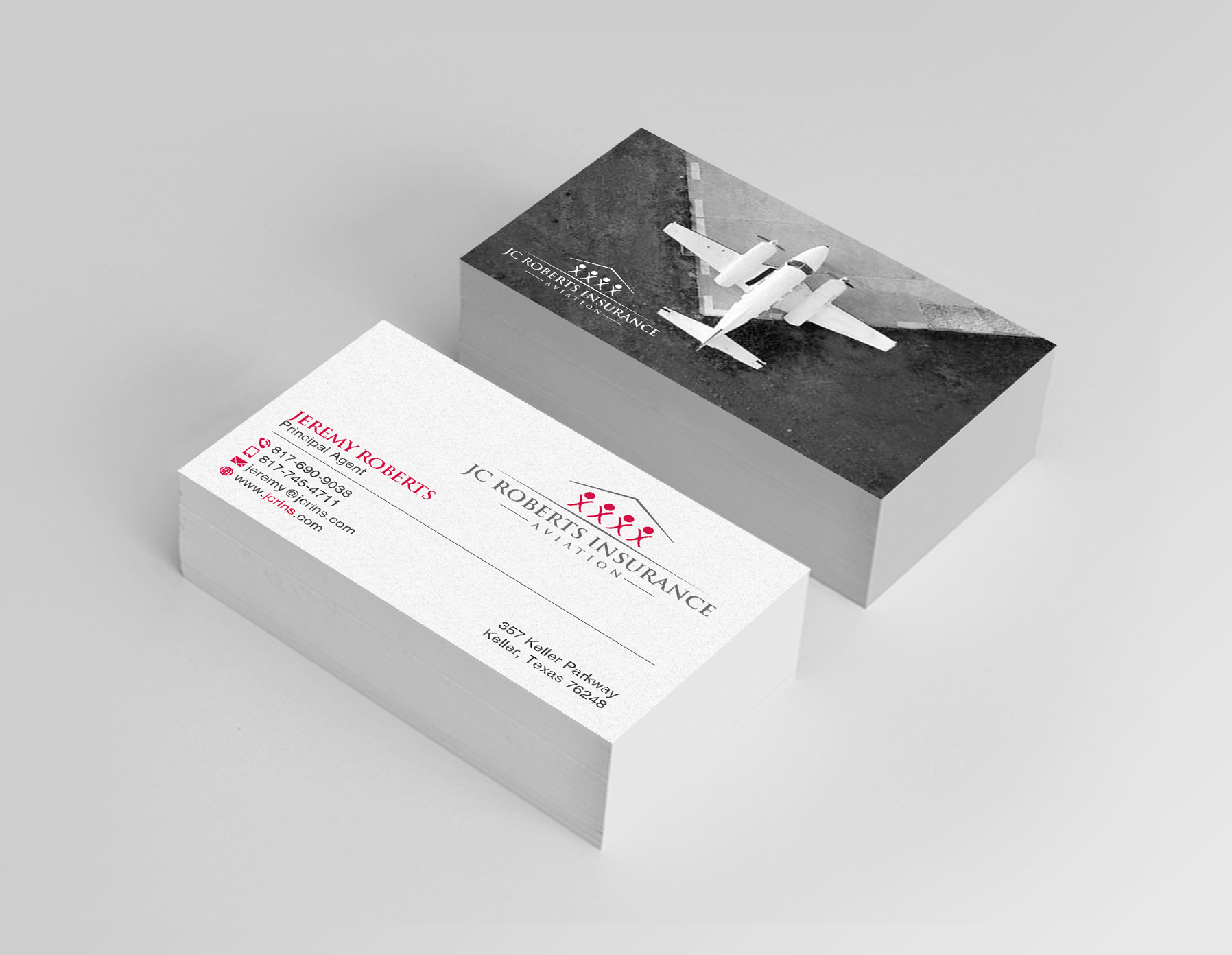 Business Card Design by Creations Box 2015 for JC Roberts Insurance | Design #28471376