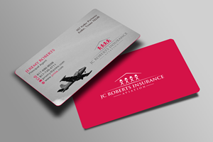 Business Card Design by Creations Box 2015 for JC Roberts Insurance | Design: #28471379