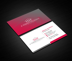 Business Card Design by Creations Box 2015 for JC Roberts Insurance | Design: #28471384
