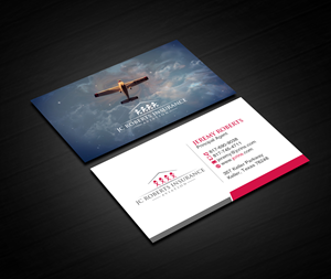 Visitenkarten-Design von Creations Box 2015 für JC Roberts Insurance | Design: #28471386
