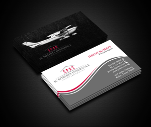 Visitenkarten-Design von Creations Box 2015 für JC Roberts Insurance | Design: #28471388
