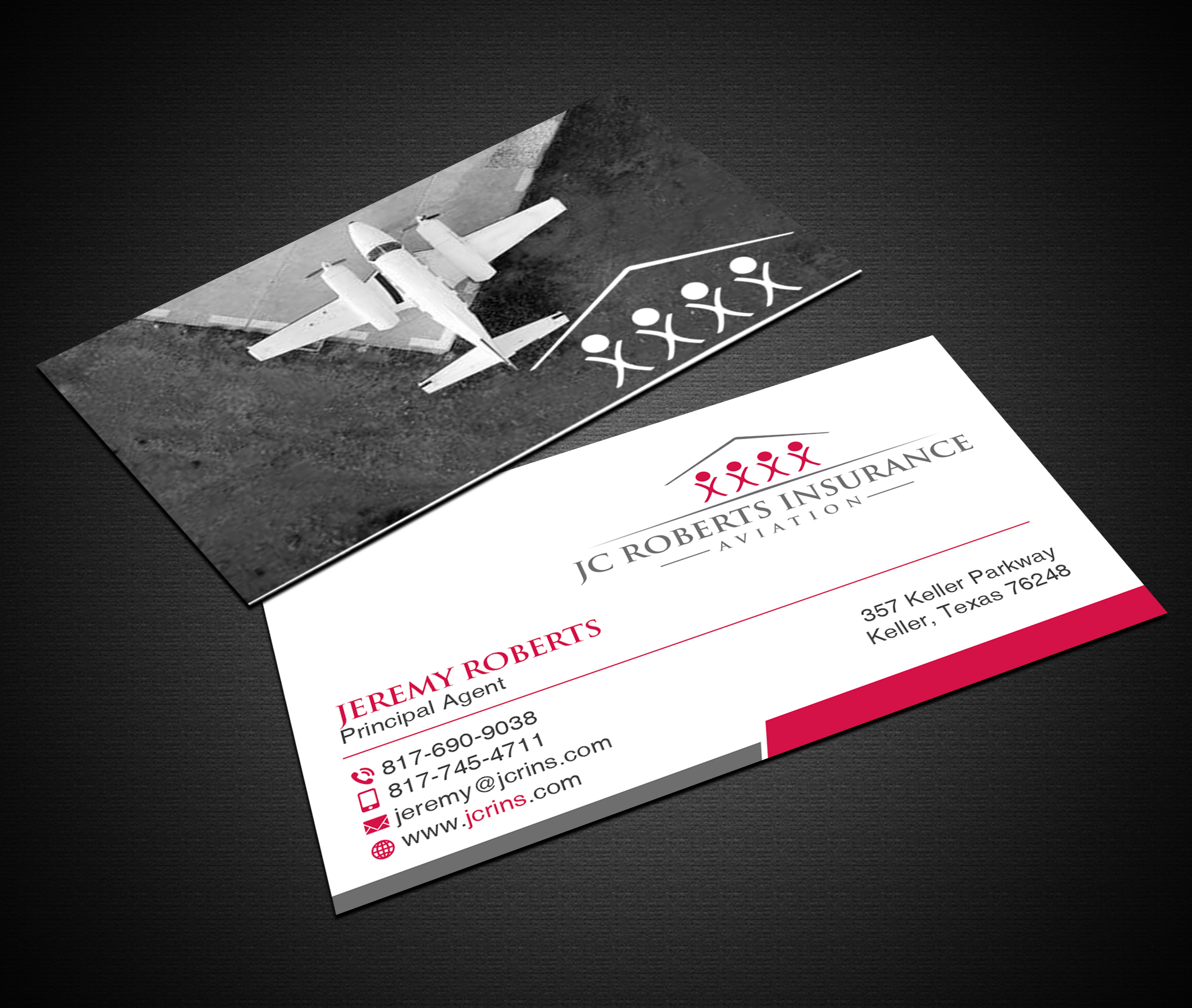 Business Card Design by Creations Box 2015 for JC Roberts Insurance | Design #28471400