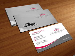 Visitenkarten-Design von Creations Box 2015 für JC Roberts Insurance | Design: #28471401