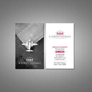 Visitenkarten-Design von Creations Box 2015 für JC Roberts Insurance | Design: #28471402
