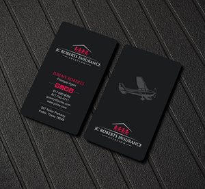 Visitenkarten-Design von Creations Box 2015 für JC Roberts Insurance | Design: #28487403