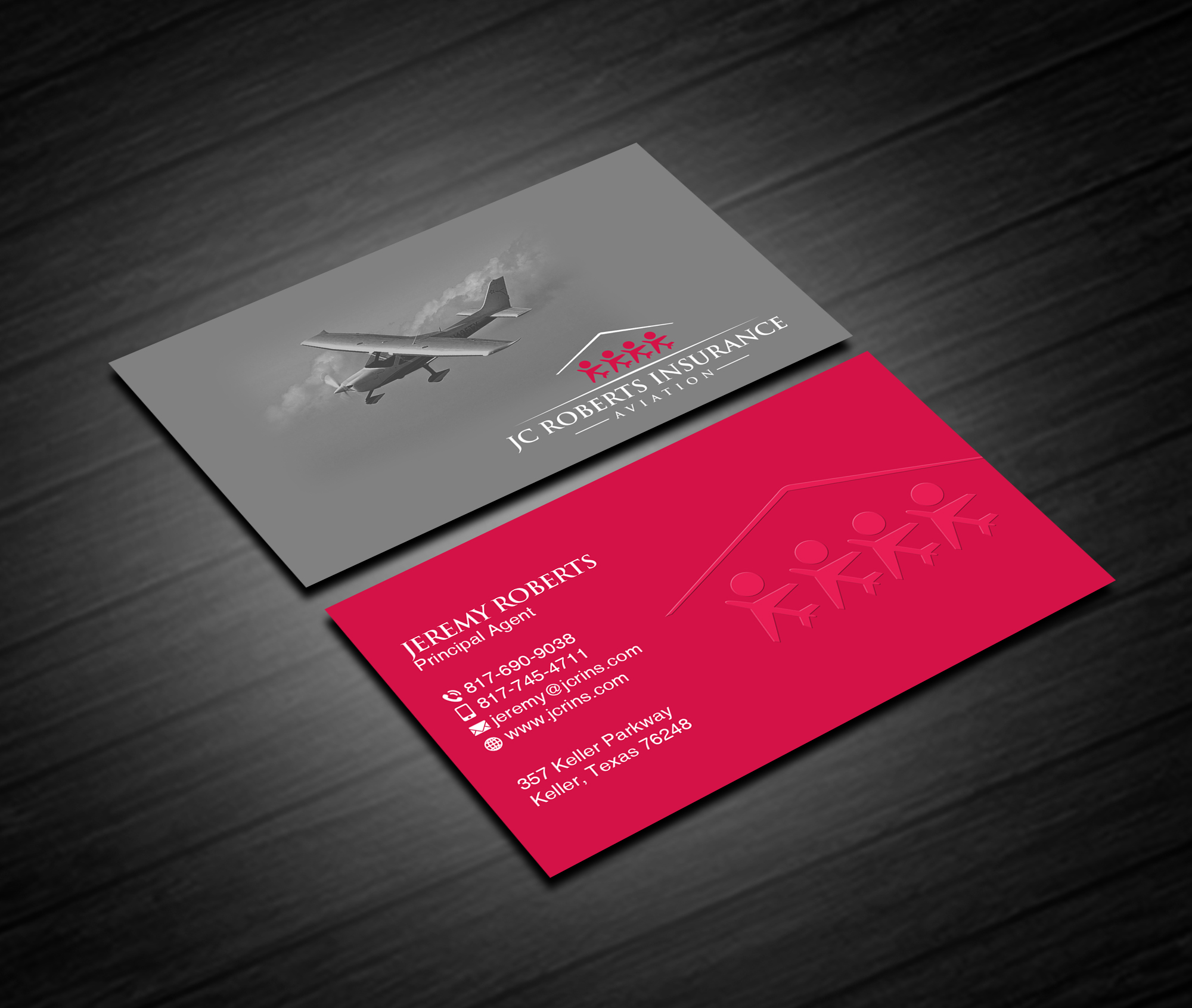 Visitenkarten-Design von Creations Box 2015 für JC Roberts Insurance | Design #28487405