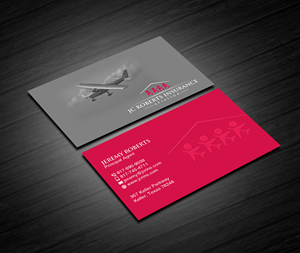 Visitenkarten-Design von Creations Box 2015 für JC Roberts Insurance | Design: #28487405