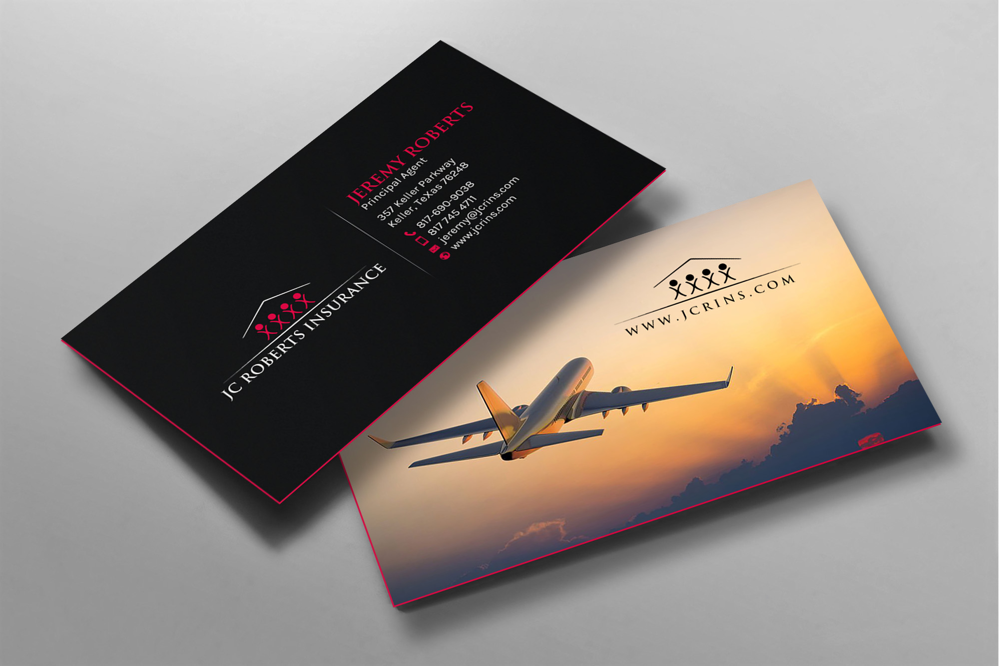 Business Card Design by chandrayaan.creative for JC Roberts Insurance | Design #28463470
