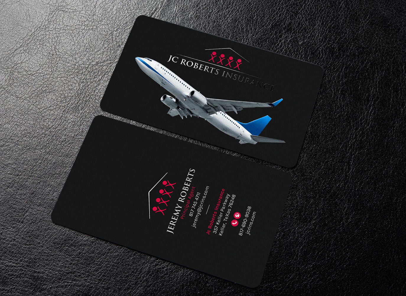 Diseño de Tarjeta de Presentación por chandrayaan.creative para JC Roberts Insurance | Diseño #28463472