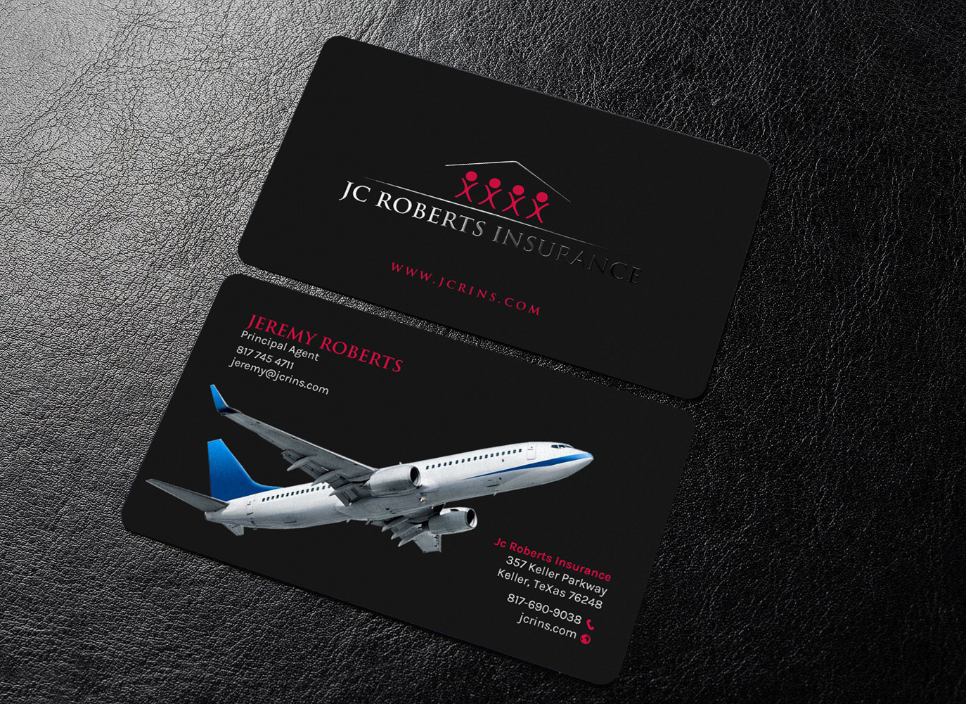 Business Card Design by chandrayaan.creative for JC Roberts Insurance | Design #28463480
