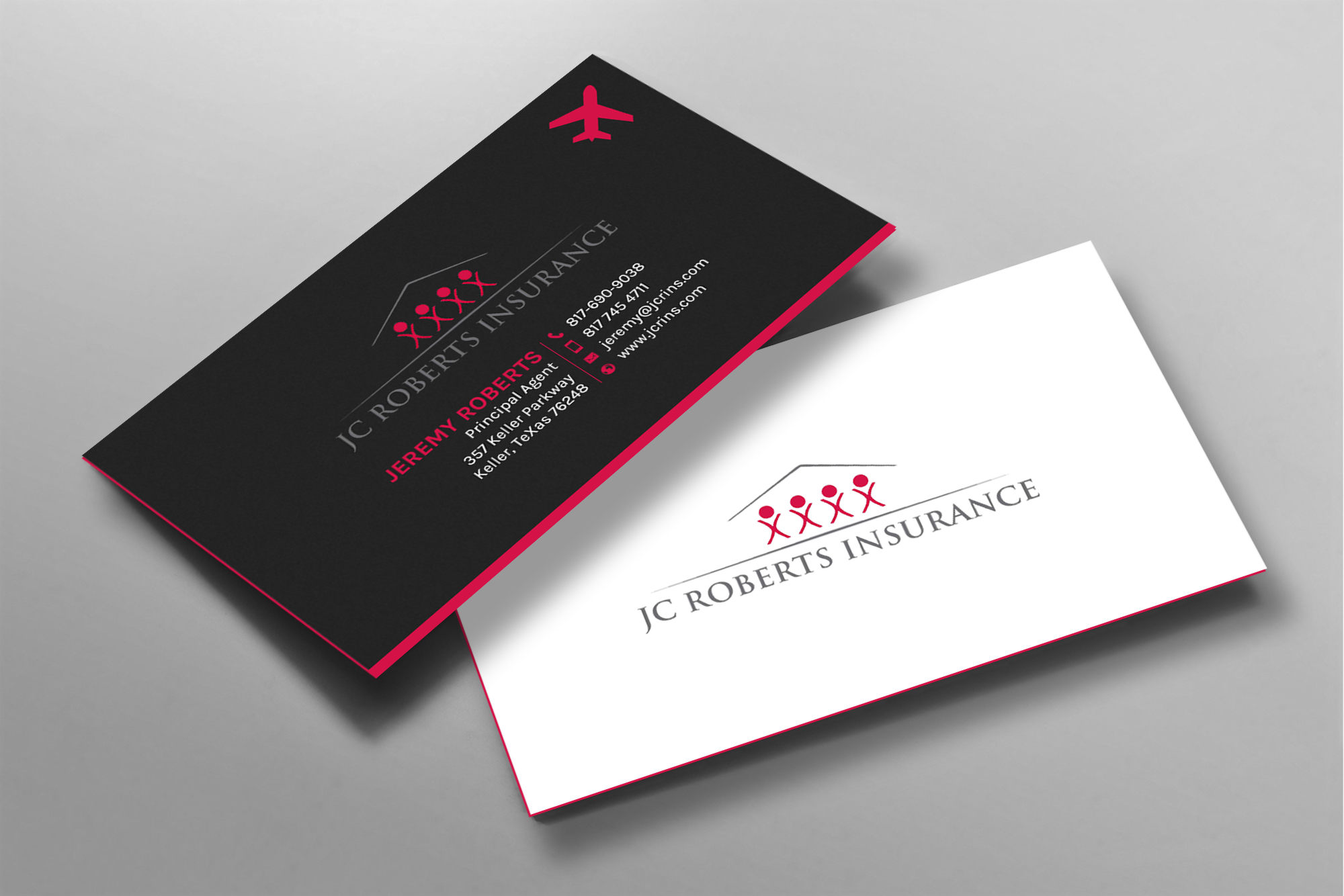 Business Card Design by chandrayaan.creative for JC Roberts Insurance | Design #28482846