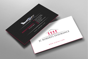 Business Card Design by chandrayaan.creative for JC Roberts Insurance | Design: #28488065