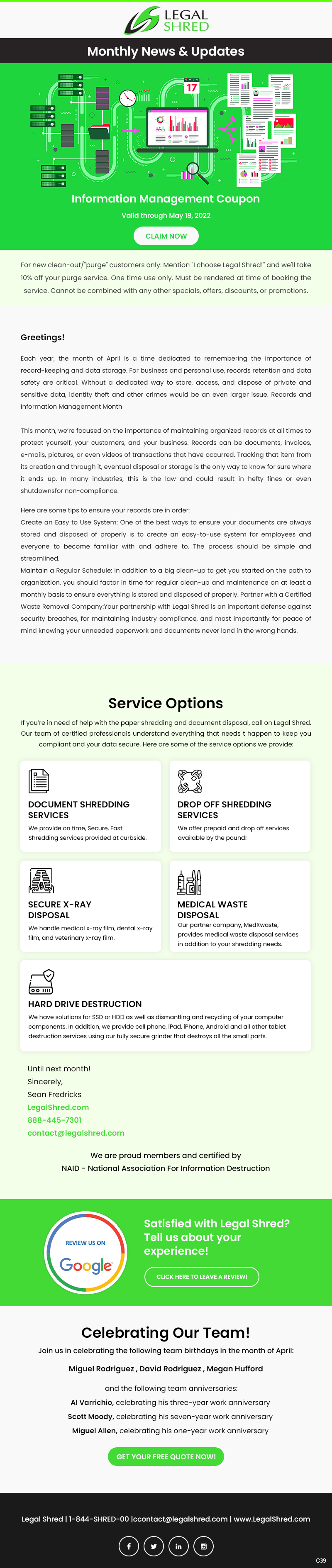 Email Marketing Design by pb for this project | Design #28460242