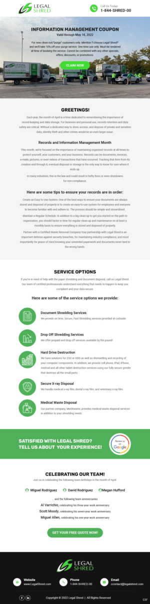 Email Marketing Design by pb for this project | Design: #28460245